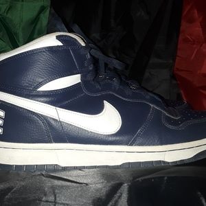 Blue and White Nikes SIZE 9